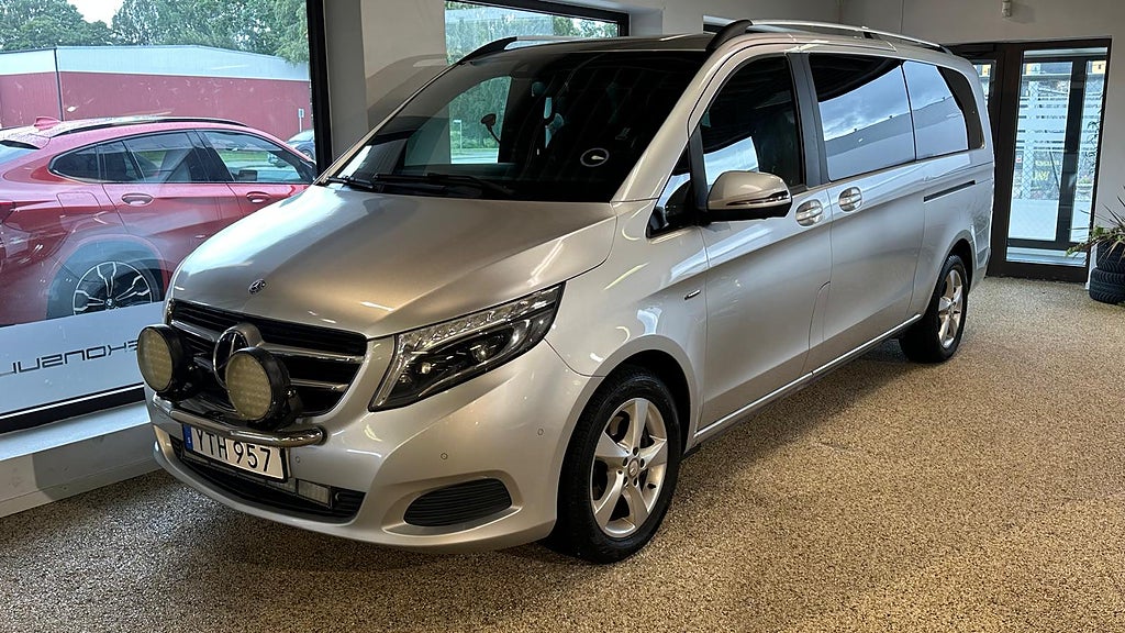 Mercedes-Benz V 250d Extra lång  8-sits 3.1t 7G Plus Avantgarde Euro 6