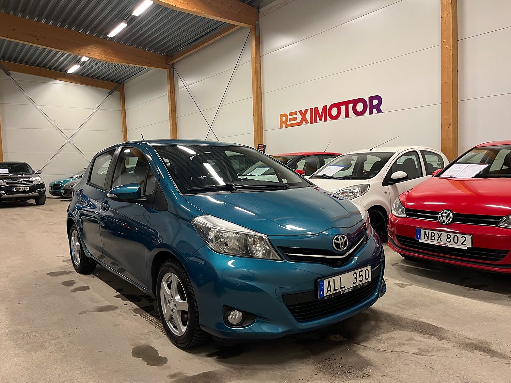 Toyota Yaris 5-dörrar 1.33 Dual VVT-i Active  Ny Besiktad 