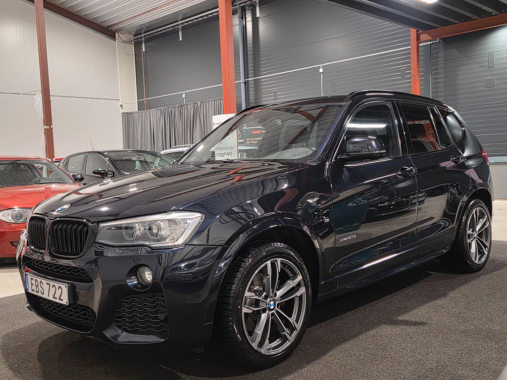 BMW X3 xDrive30d Steptronic M Sport Dragkrok Ny servad Steg 1