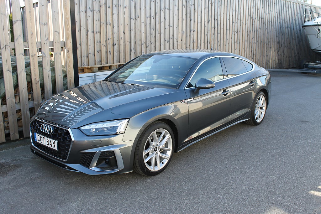 Audi A5 45 TFSI Aut Quattro Sportback /S-Line/navi/matrix/drag/