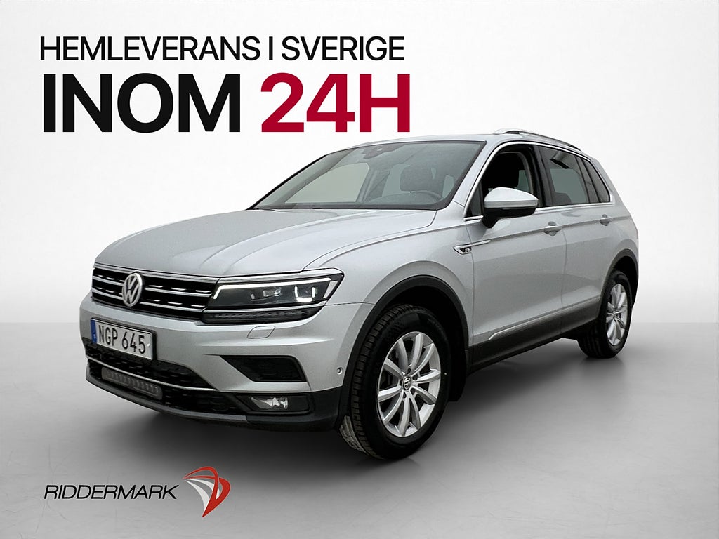 Volkswagen Tiguan TDI 4M Värmare Drag Cockpit Kamera CarPlay