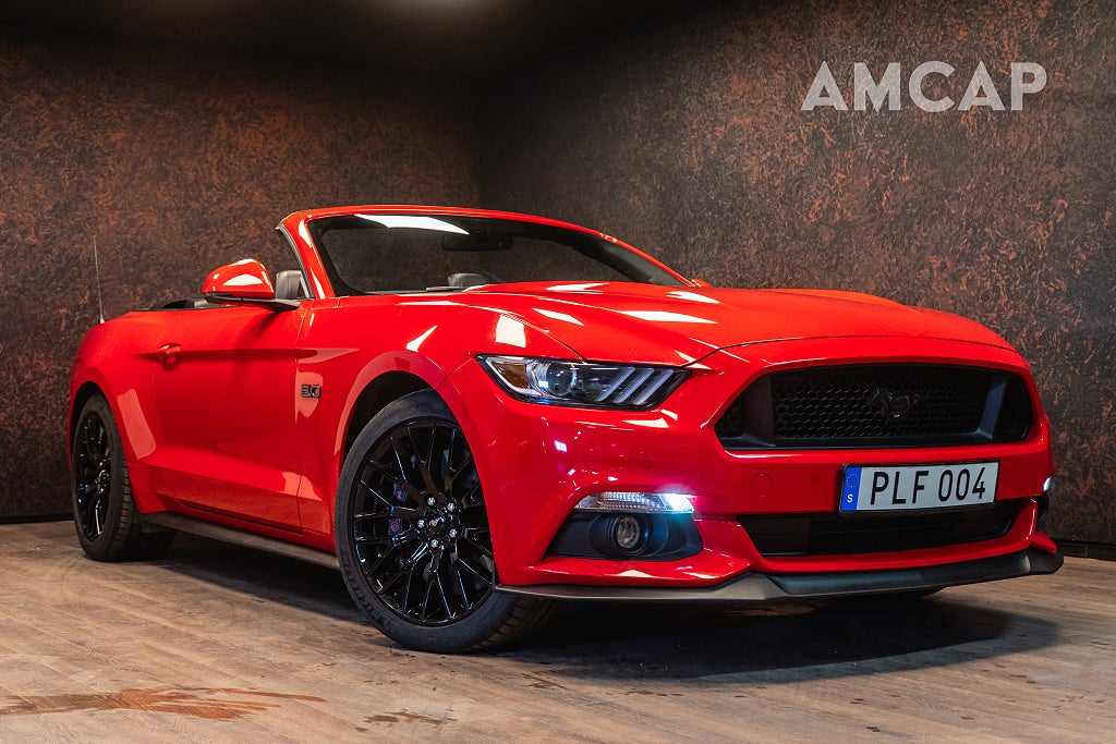 Ford Mustang GT Convertible 421hk | Sv-såld | Brembo | Navi