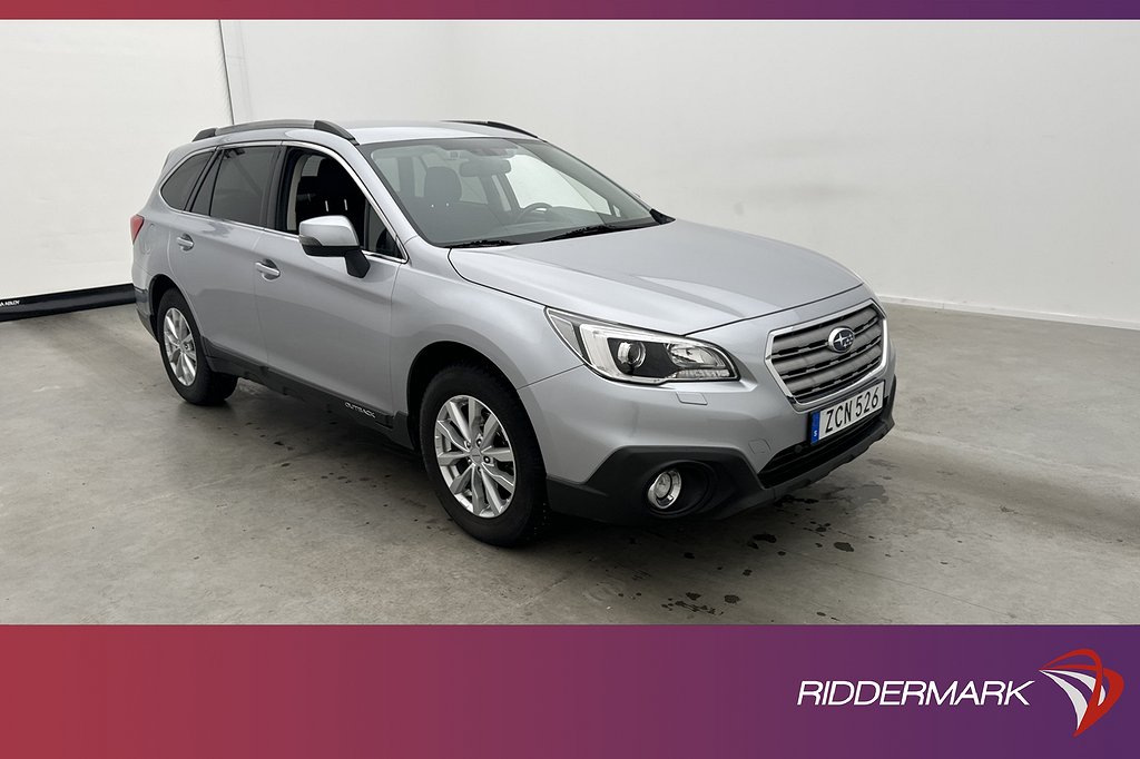 Subaru Outback 2.0 150hk 4WD M-Värmare B-Kamera Drag Navi