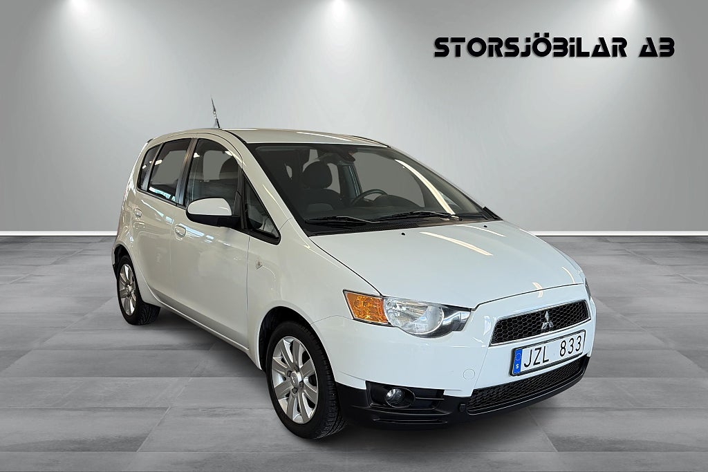Mitsubishi Colt 5-dörrar 1.3 MIVEC ClearTec AS&G Euro 5 +Vinterhjul