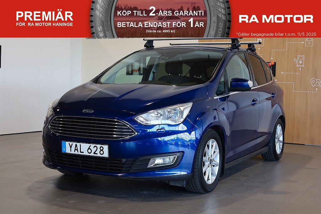 Ford C-Max 1,5 EcoBoost 150hk Titanium Aut Motorv Drag 2016