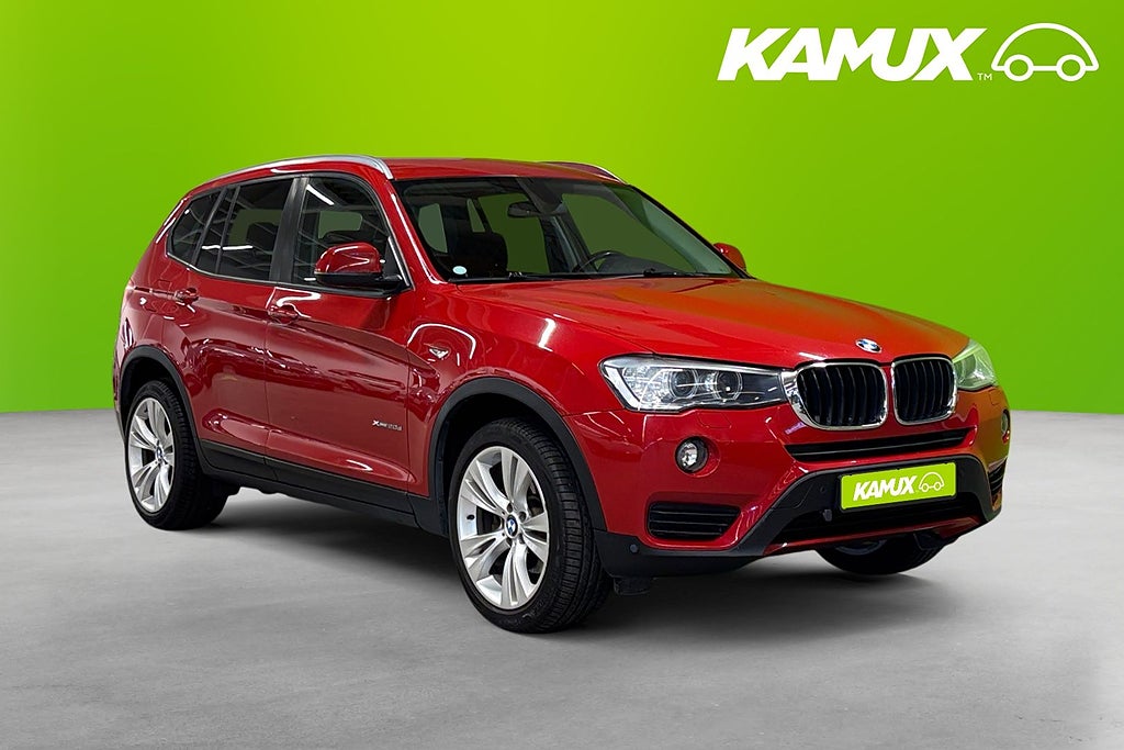 BMW X3 xDrive20d Steptronic 190hk Värmare Drag Hifi Sensorer