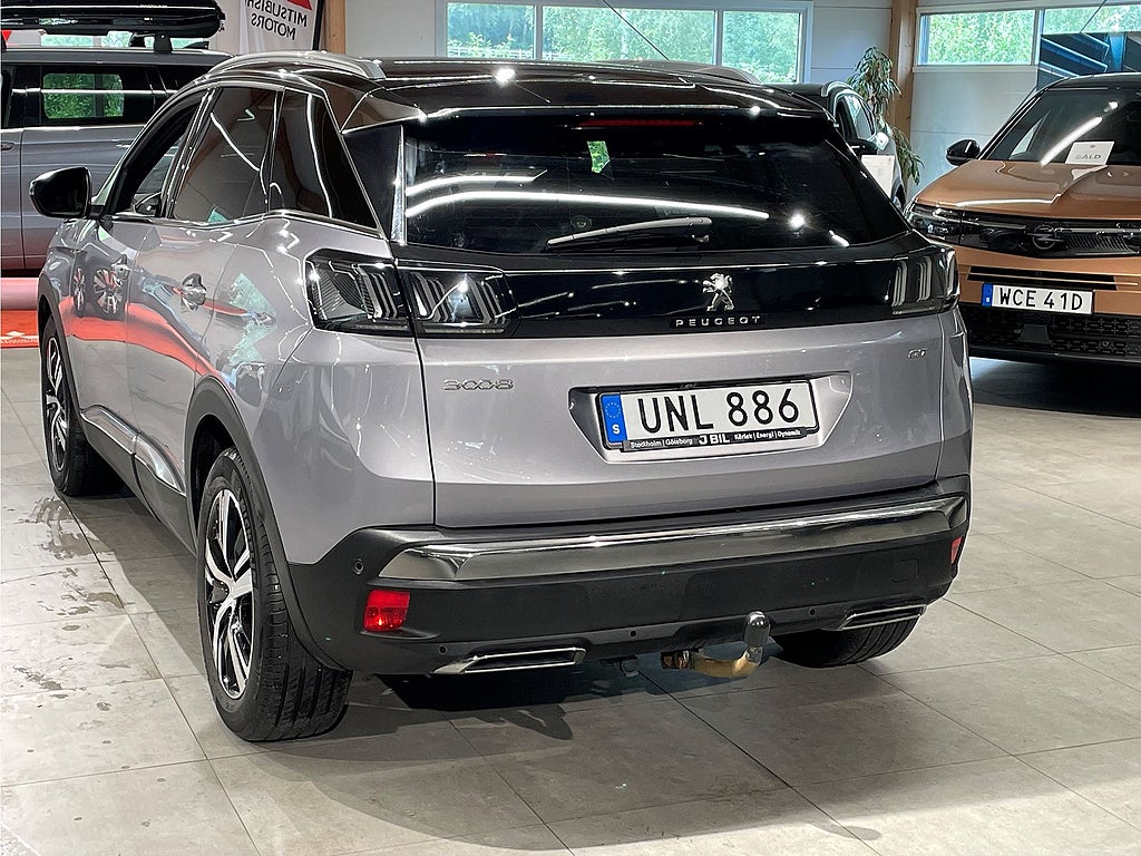 Bild på Peugeot 3008 GT 1.2 PT 130hk Aut - DRAG, B-KAMERA