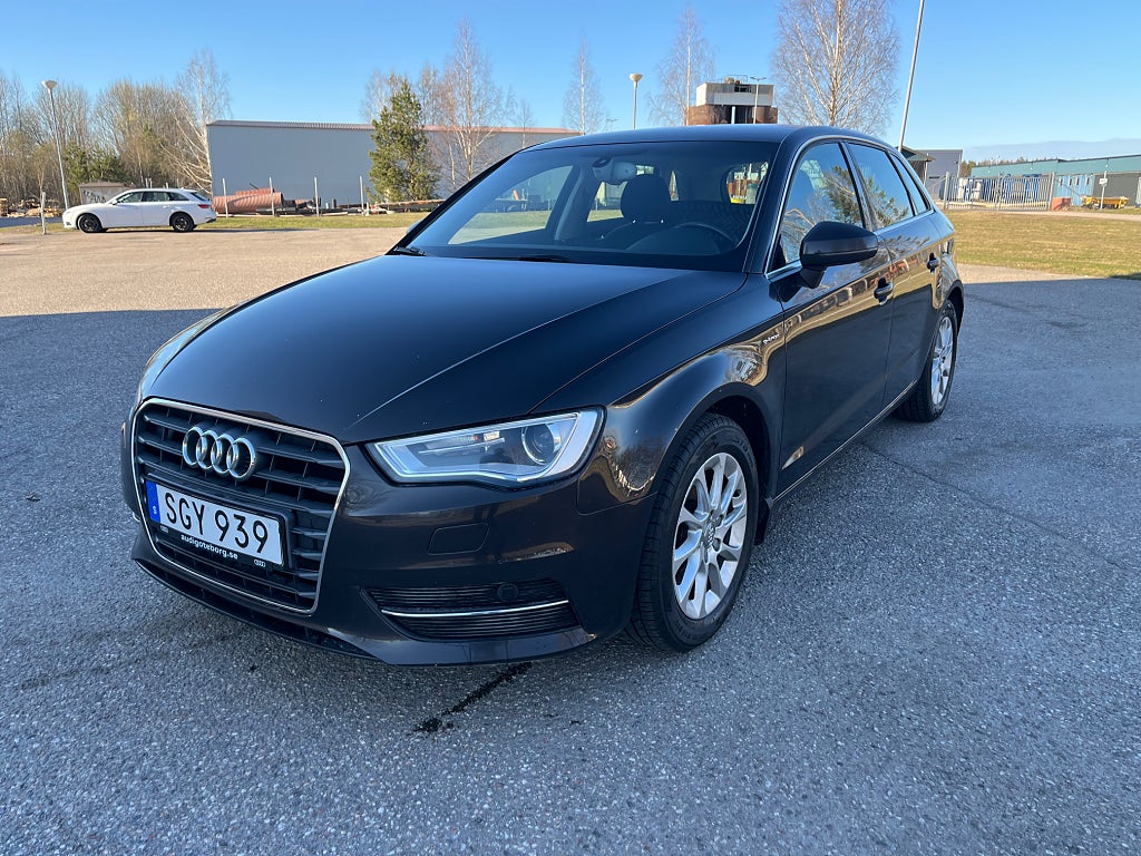 Audi A3 Sportback g-Tron 1.4 TFSI CNG, OBS 3,45% Ränta