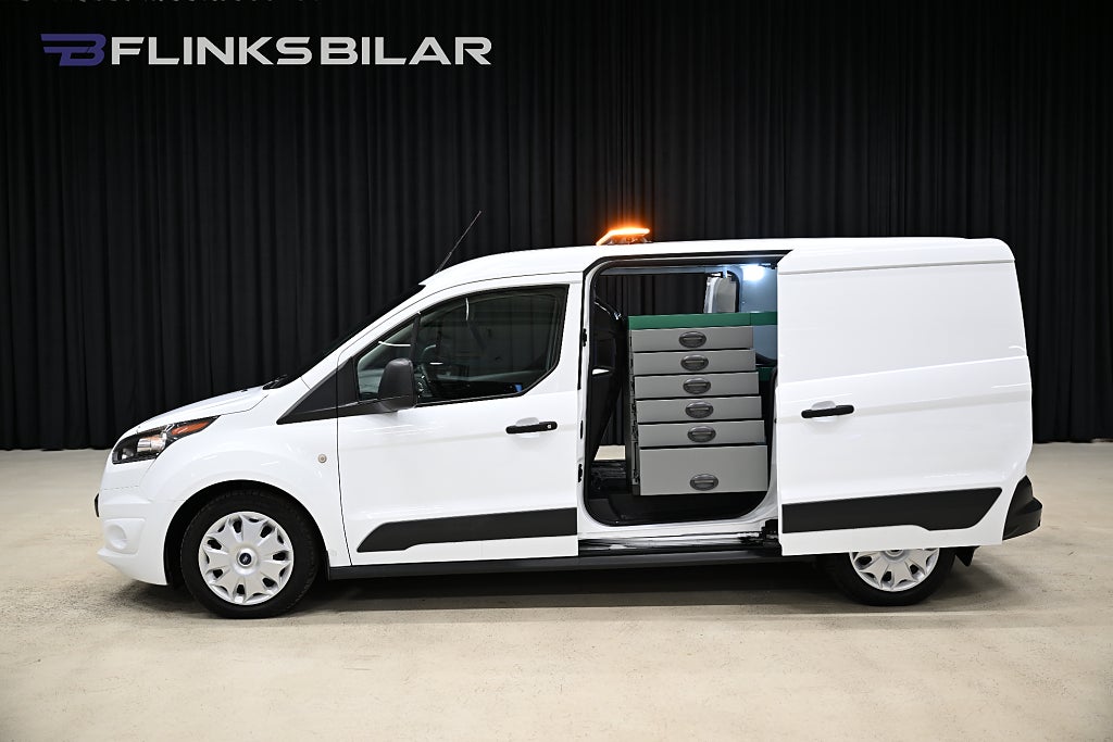 Ford transit Connect 100HK L2|Automat|Inredd|Dubbeldörr|Moms|SeUtr!