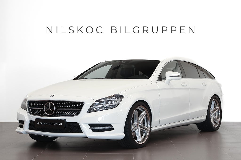 Mercedes-Benz CLS 350 CDI AMG | H/K | Drag | Värmare | Trägolv |SE SPEC!