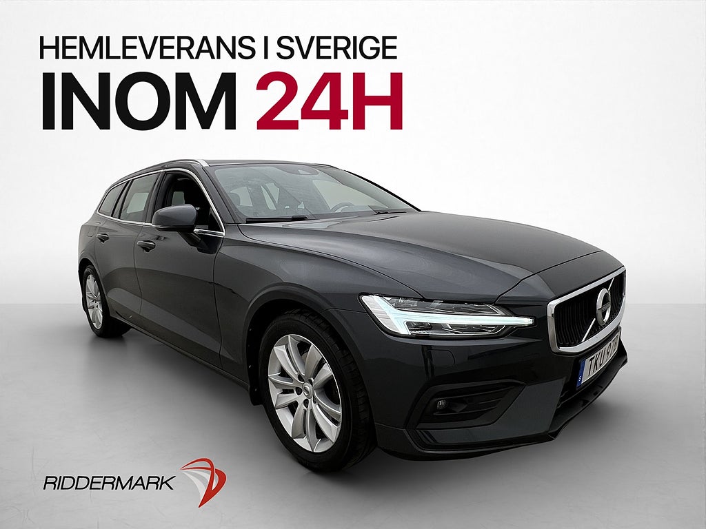 Volvo V60 T4 190hk Momentum VOC Värmare Drag Kamera CarPlay