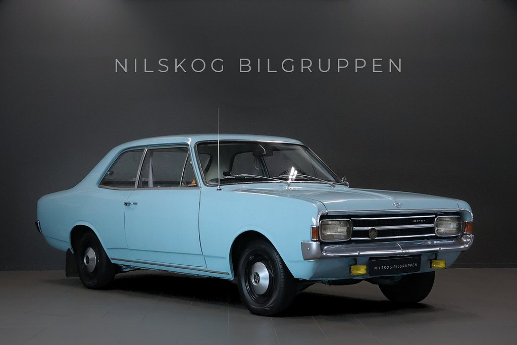 Opel Rekord 2-dörrars 1.7 S Manuell | Få ägare | Fint skick!