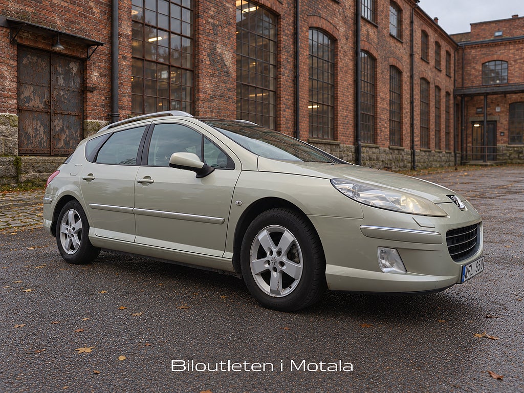 Peugeot 407 SW 2.0 HDi | Drag | Glastak | Multimedia +  | 2027-06