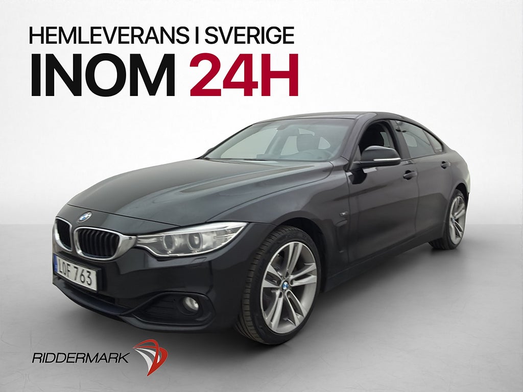 BMW 420D 184hk xDrive Gran Coupé Sport Line Dragkrok Sensor