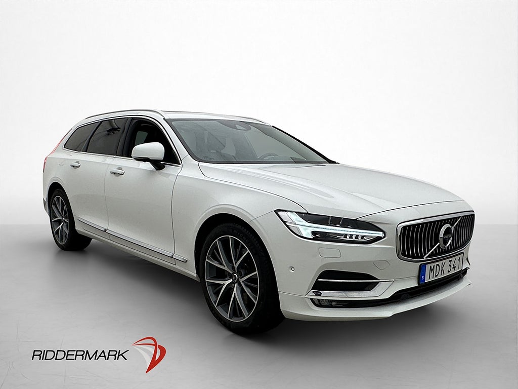 Volvo V90 D4 Inscription VOC Värmare Pano 360° HUD BLIS Drag