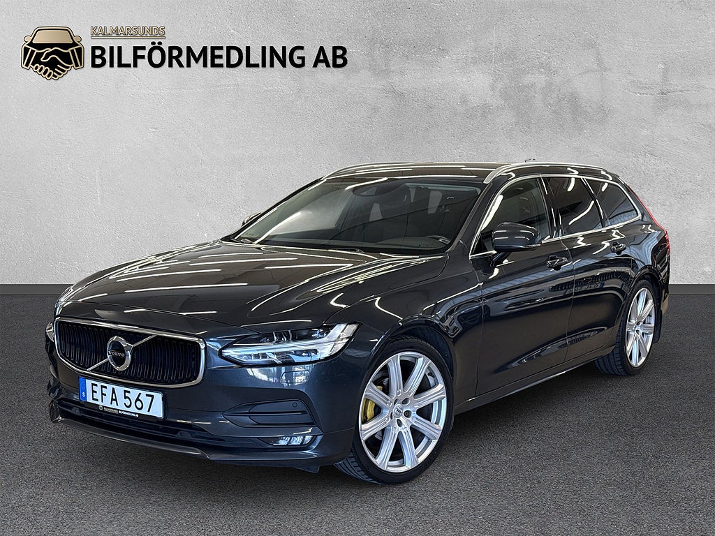 Volvo V90 D4 Momentum Adv. Drag D-Värm B-kam Ny Kamrem Nybes GPS