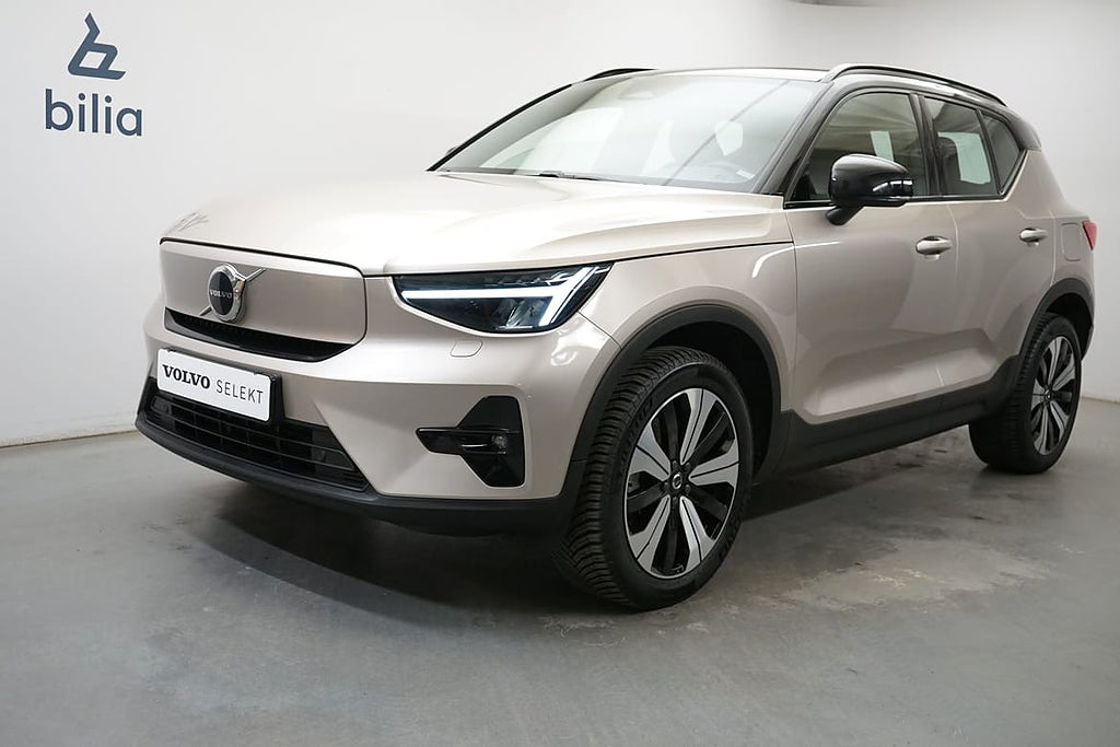 Volvo XC40 Recharge Plus Edition, Dragkrok, Baklucka elma...