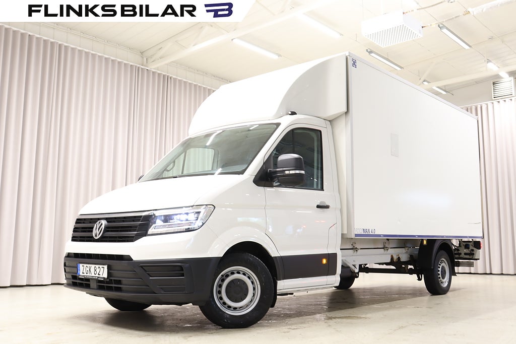 Volkswagen crafter 177HK Automat Volymskåp Bakgavellyft Moms