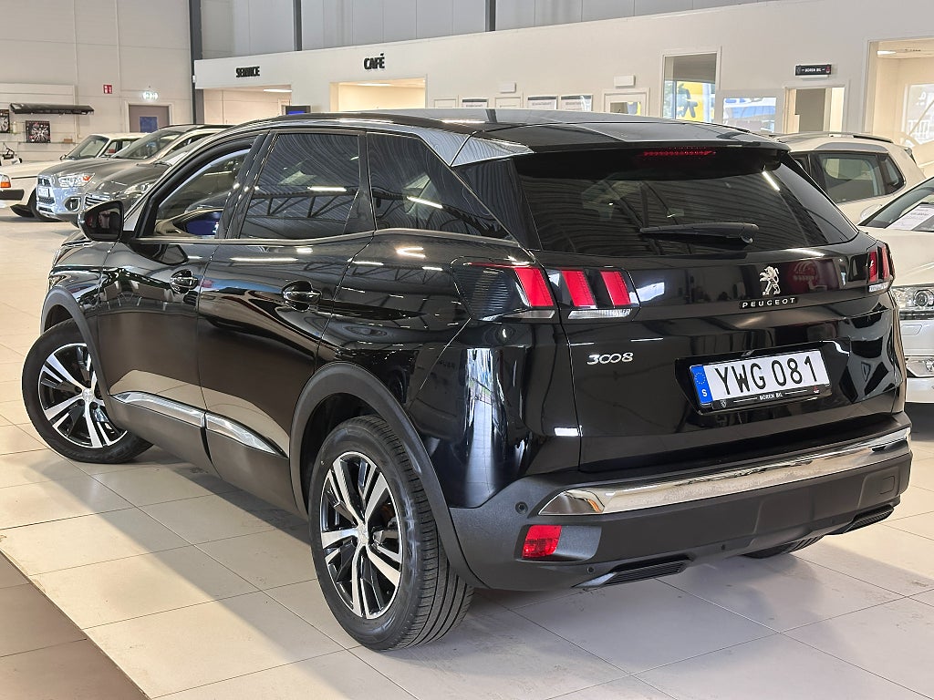 Peugeot 3008 Allure 1.2 PureTech 130hk EAT B-kamera thumbnail