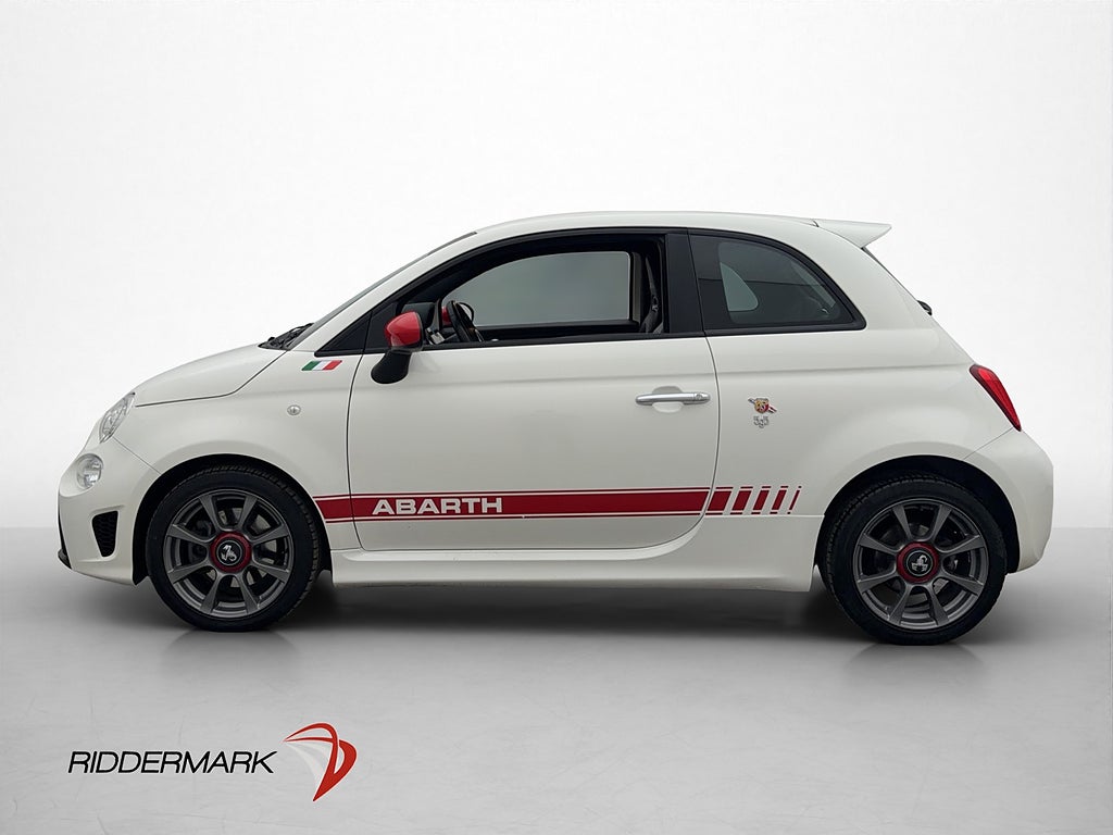 Abarth 595 Läderklädsel Xenon Nybesiktigad 145hk