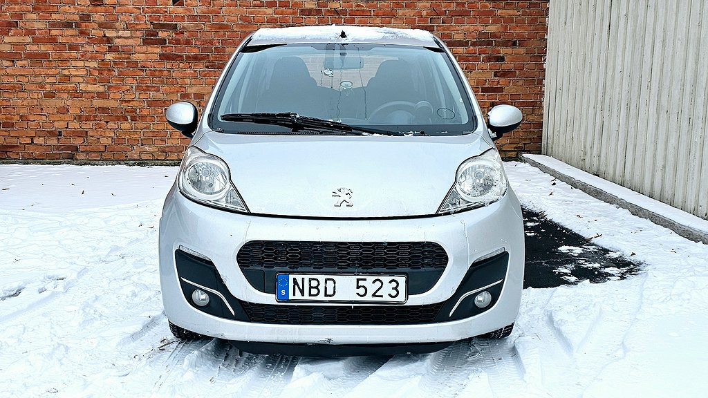 Peugeot 107 5-dörrar 1.0 - Toppenfin / Välskött