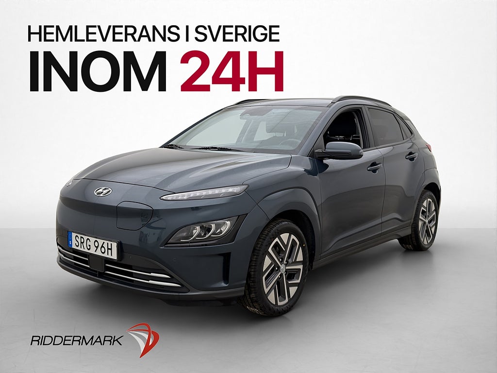 Hyundai Kona 64 kWh Advanced Krell Skinn Kamera CarPlay Navi