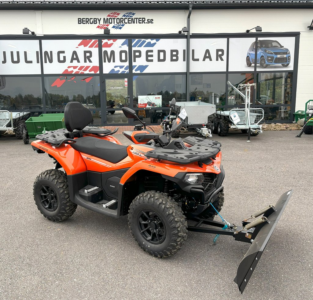 CFMOTO CFORCE 520 LONG *VISNINGSEX* Plogpaket & Handvärmare!