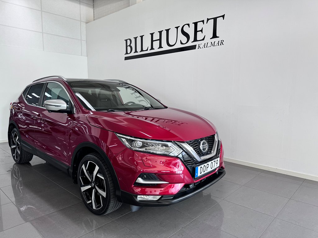 Nissan Qashqai 1.2 DIG-T Panorama*1 Ägare*Helläder*TeknaPlus