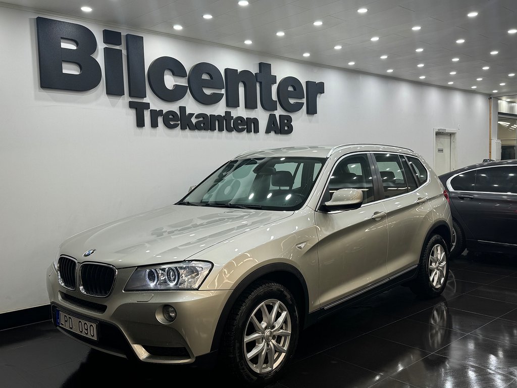 BMW X3 xDrive20d Steptronic 14.784Mil Skinn Xenon*Elbaklucka 