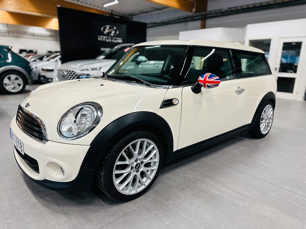 MINI Clubman One, nyservad, S+V hjul