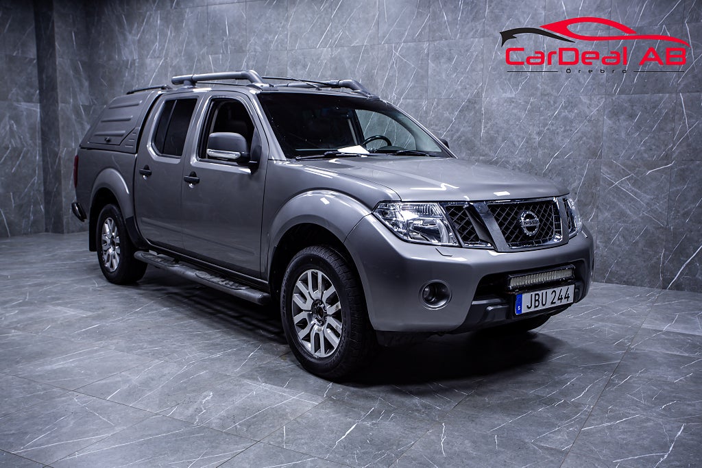 Nissan Navara Dubbelhytt 3.0 dCi V6 4x4 Taklucka Kamera Drag