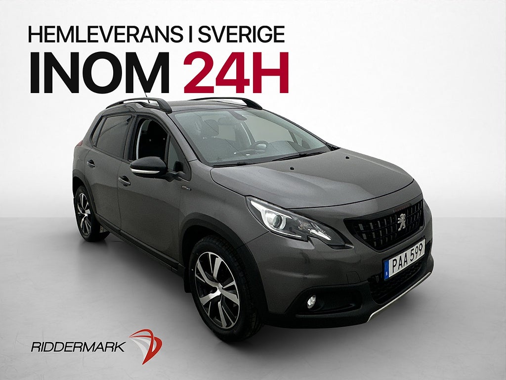 Peugeot 2008 1.2 PureTech 110hk GT Pano CarPlay P-Sensorer