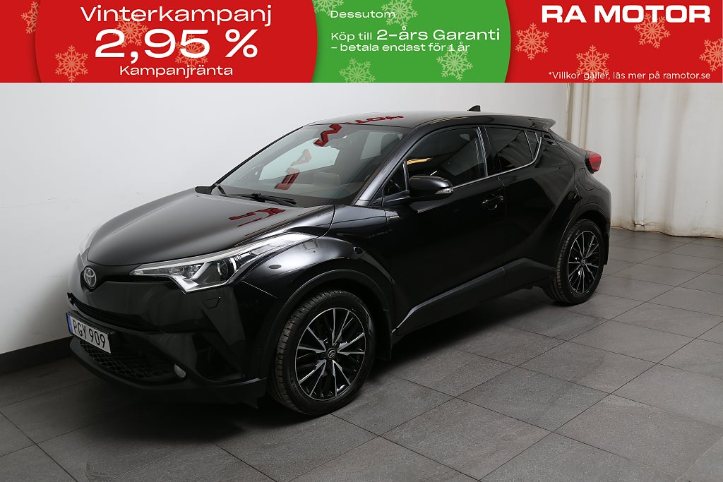 Toyota C-HR 1,2 Turbo AWD Executive Aut Kamera JBL Motorv Drag 2017