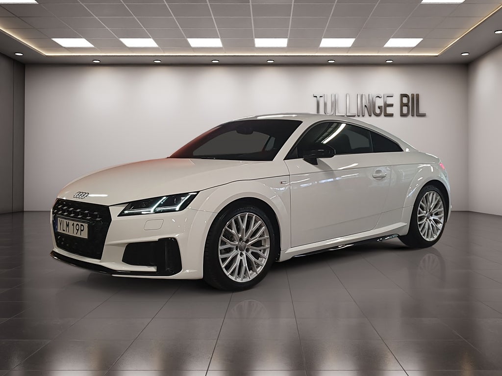 Audi TT Coupé 40 TFSI 197HK S-Line Cockpit Svart Optik 18" 