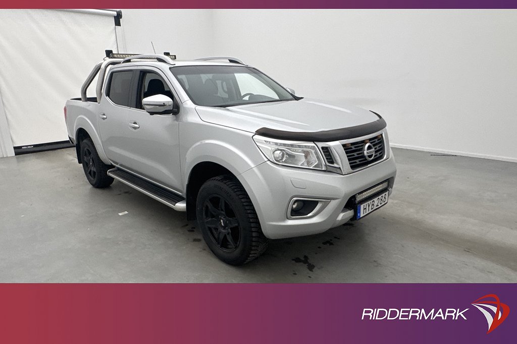 Nissan Navara Tekna 2.3dCi 4WD Värm Taklucka Skinn Diff Moms