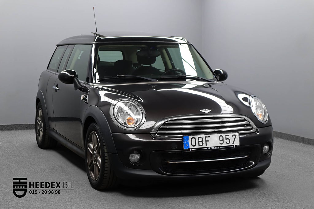MINI Clubman Cooper D 112hk Chili Panorama Drag Navi Takräcke