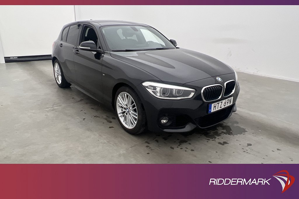 BMW 118 i 136hk M Sport HiFi Sensorer Rattvärme Farthållare