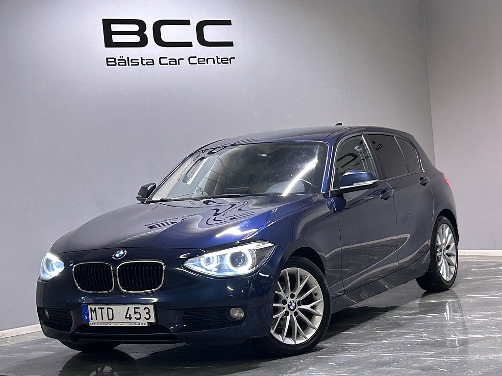 BMW 118d 5-dörrars Steptronic Keyless PDC 143hk *RESERVERAD*