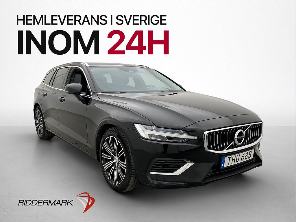 Volvo V60 T6 AWD Inscription Exp Drag Värm Sensorer CarPlay