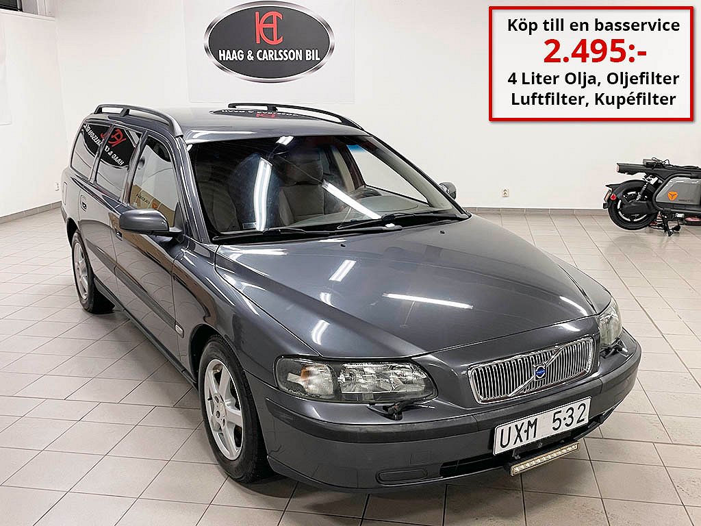 Volvo V70 2,4 170Hk Automat Besiktigad till 2026-01-31