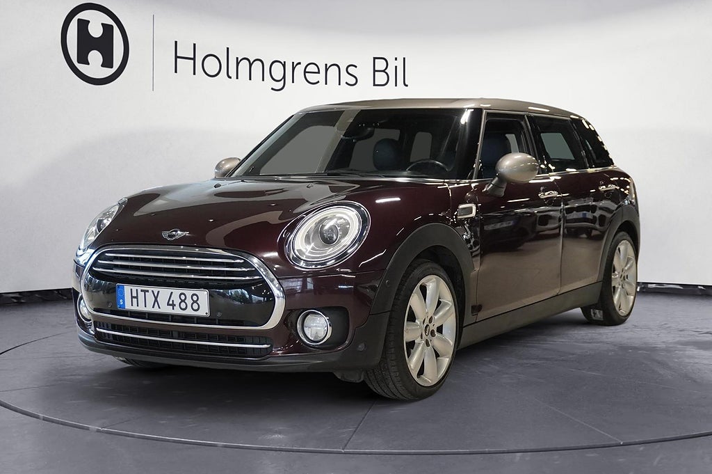 MINI Clubman 136hk Manuell Chili H K Elstol Läder HUD Navi Kamera