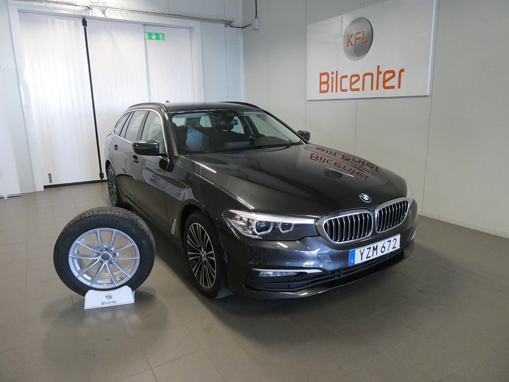 BMW 520d xDrive Touring Drag-Kamera-Navi-Rattvärme-SoV