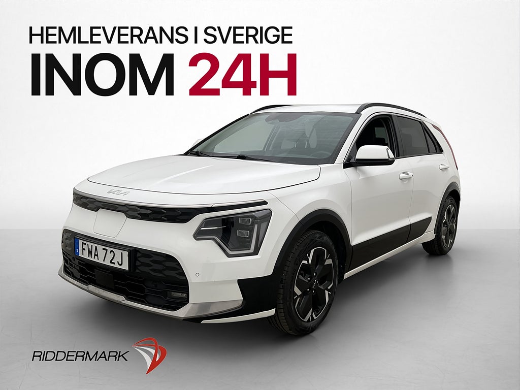 Kia Niro EV 204hk Advance H/K Kamera Skinn CarPlay Navi MOMS