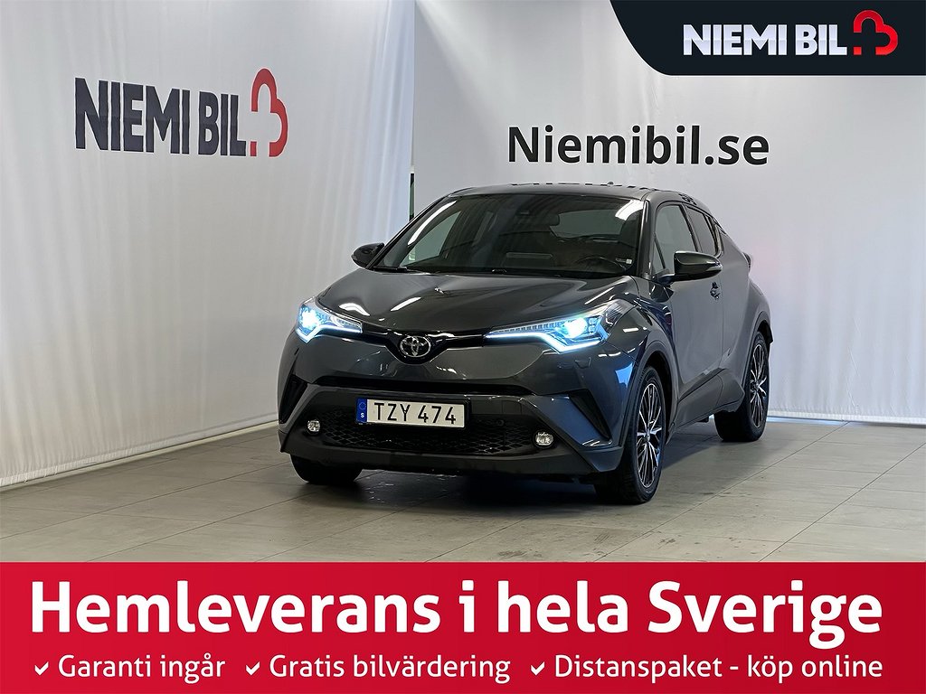 Toyota C-HR 1.2 Turbo AWD 116hk Nav/Kamer/Drag/SoV/MoK/Skinn