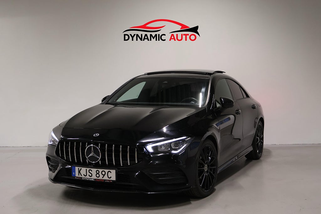 Mercedes-Benz CLA 200 AMG/Panorama/Belysning/Burmester/Värmare