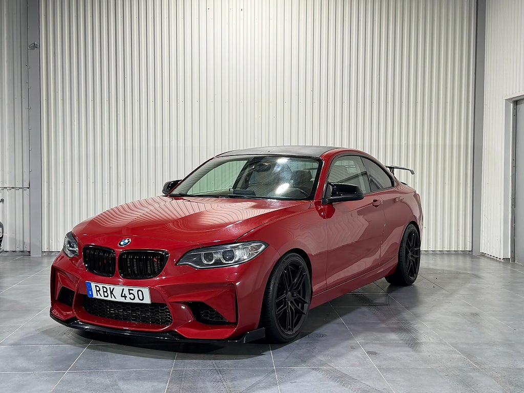BMW 228 i Coupé 310HK TwinTurbo M2 Optik Steg 1 Melbourn Red
