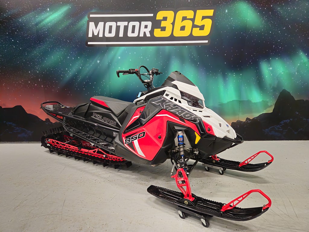 Polaris 850 RMK KHAOS 155" EXTRAKYLARE/VÄSKA *FRAKT/FINANS*
