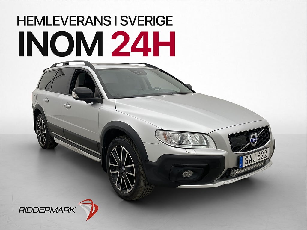 Volvo XC70 Dynamic D4 215hk AWD VOC T-Lucka Drag Rattvärme