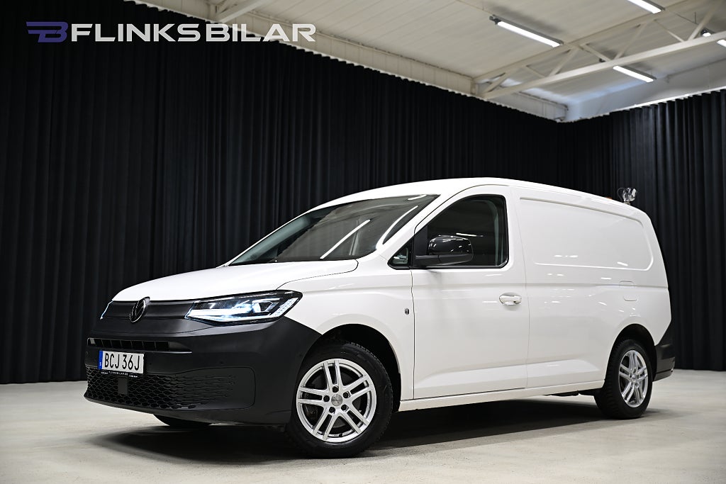 Volkswagen Caddy Maxi DSG 122HK Servicebil|Inredd|Inverter|UppvärmtSkåp|SeUtr