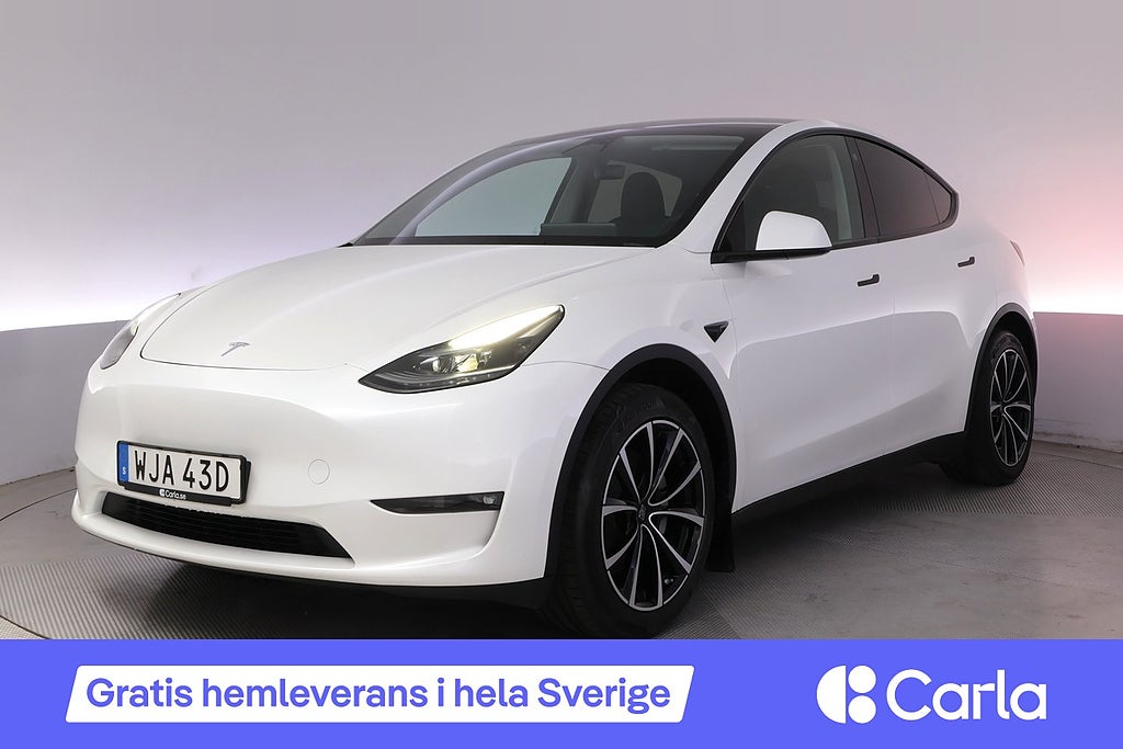 Tesla Model Y Long Range AWD Uppgraderad Autopilot Pano Drag